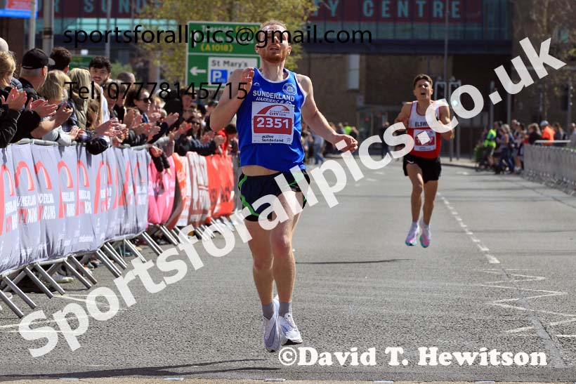 Sunderland City 10k, 2022 Sunderland City Half Marathon, 10k  5k.  Photo: David T. Hewitson/Sports for All Pics